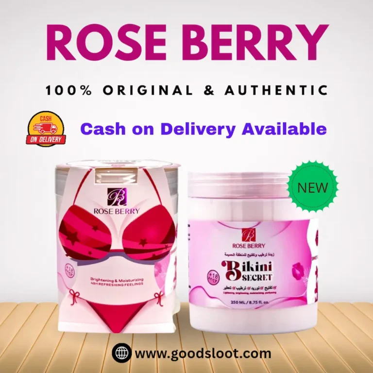Rose Berry Bikini Secret Cream for Brightening and Moisturizing - Goods Loot KSA UAE