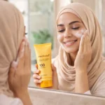 Medicube Kojic Acid Cleanser face wash application