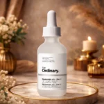 Niacinamide 10% + Zinc 1% serum premium display shot